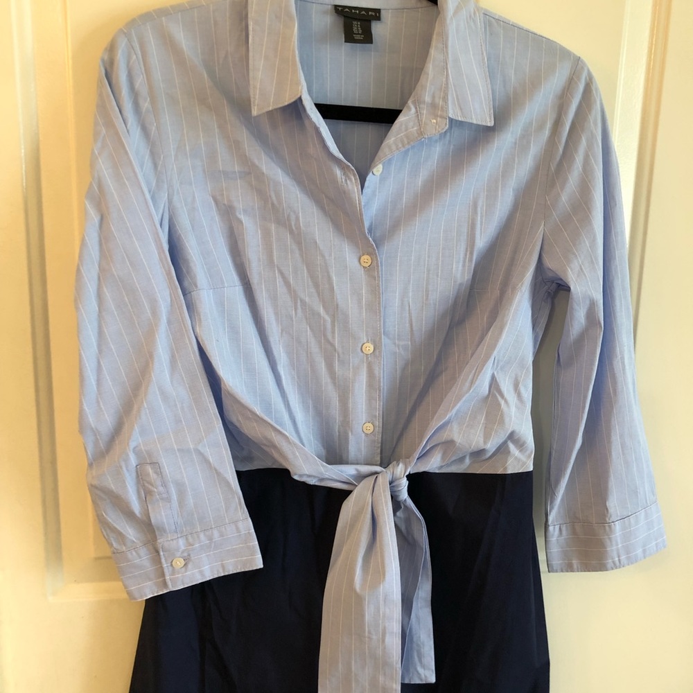 Tahari shirt dress combo!